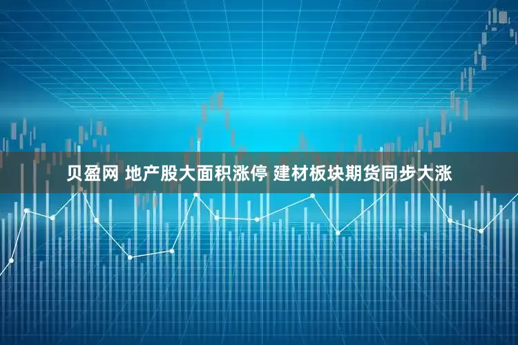 贝盈网 地产股大面积涨停 建材板块期货同步大涨
