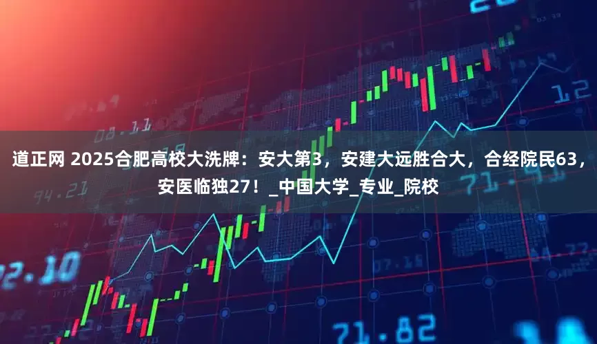 道正网 2025合肥高校大洗牌：安大第3，安建大远胜合大，合经院民63，安医临独27！_中国大学_专业_院校